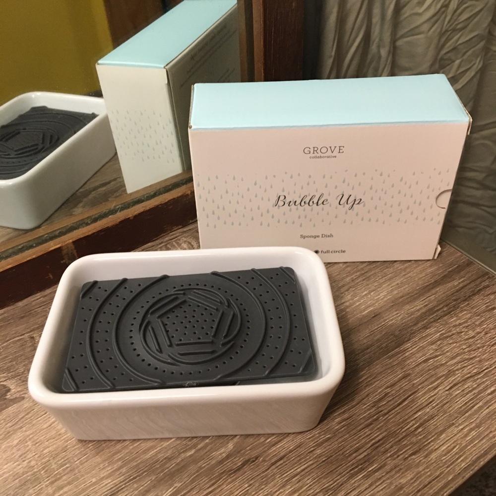 Brand New Grove Collab Bubble Up Sponge Dish!